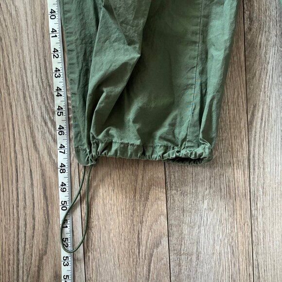 Universal Thread Maxi Cargo Jumpsuit Olive Green Womens Small Streetwear Y2K - Picture 10 of 15
